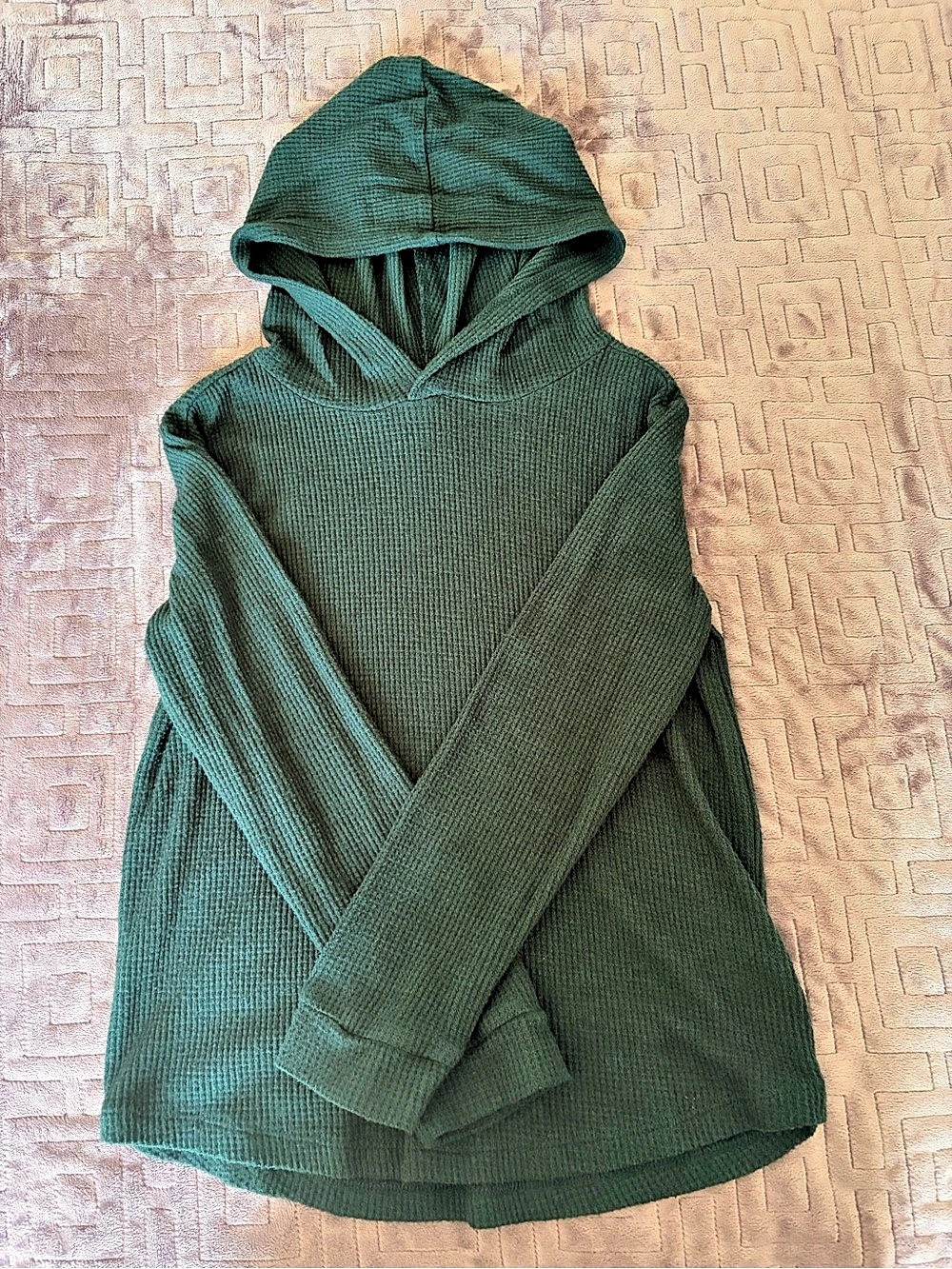 Green Hooded Pullover